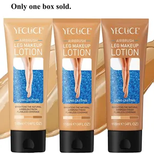 Natural Leg Foundation Liquid Makeup, Waterproof Long-Lasting, Moisturizing Hydrating Concealer, Even Skin Tone, Perfect for Summer