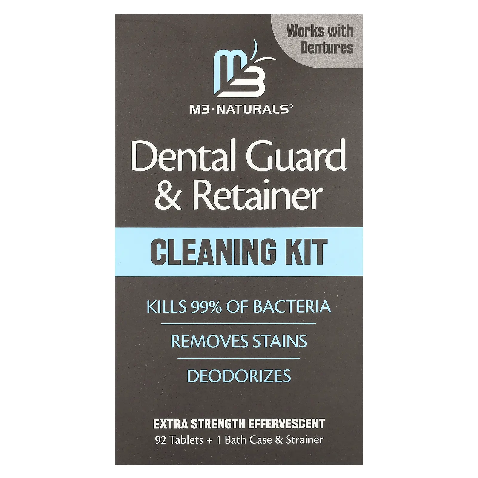 M3 Dental Guard & Retainer Cleaning Kit, 1 Kit | HSA/FSA Eligible