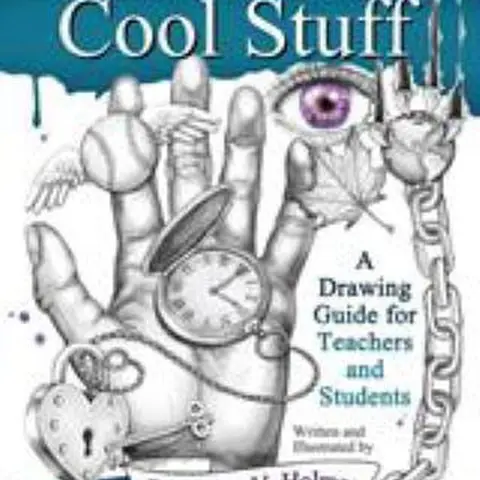 Used Paperback Book - How to Draw Cool Stuff by Catherine V. Holmes (English Text, 2014 Edition, 1.3lb, 254 Pages) - Drawing Guide with Instructions, Fun Hands-On Drills, Easy Shape Steps, Hands-On Practice, From Faces to Tattoos for Hobbyists, Any Age