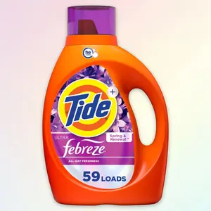 Ti Plus Febreze Spring & Renewal High Efficiency Liquid undry tergent Soap