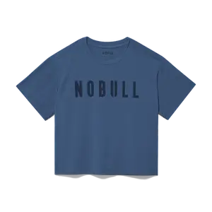 NOBULL Women's  Boxy Tee in Coastal Blue