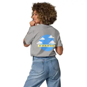 LVD "As Is In Heaven" Unisex Organic Cotton T-Shirt