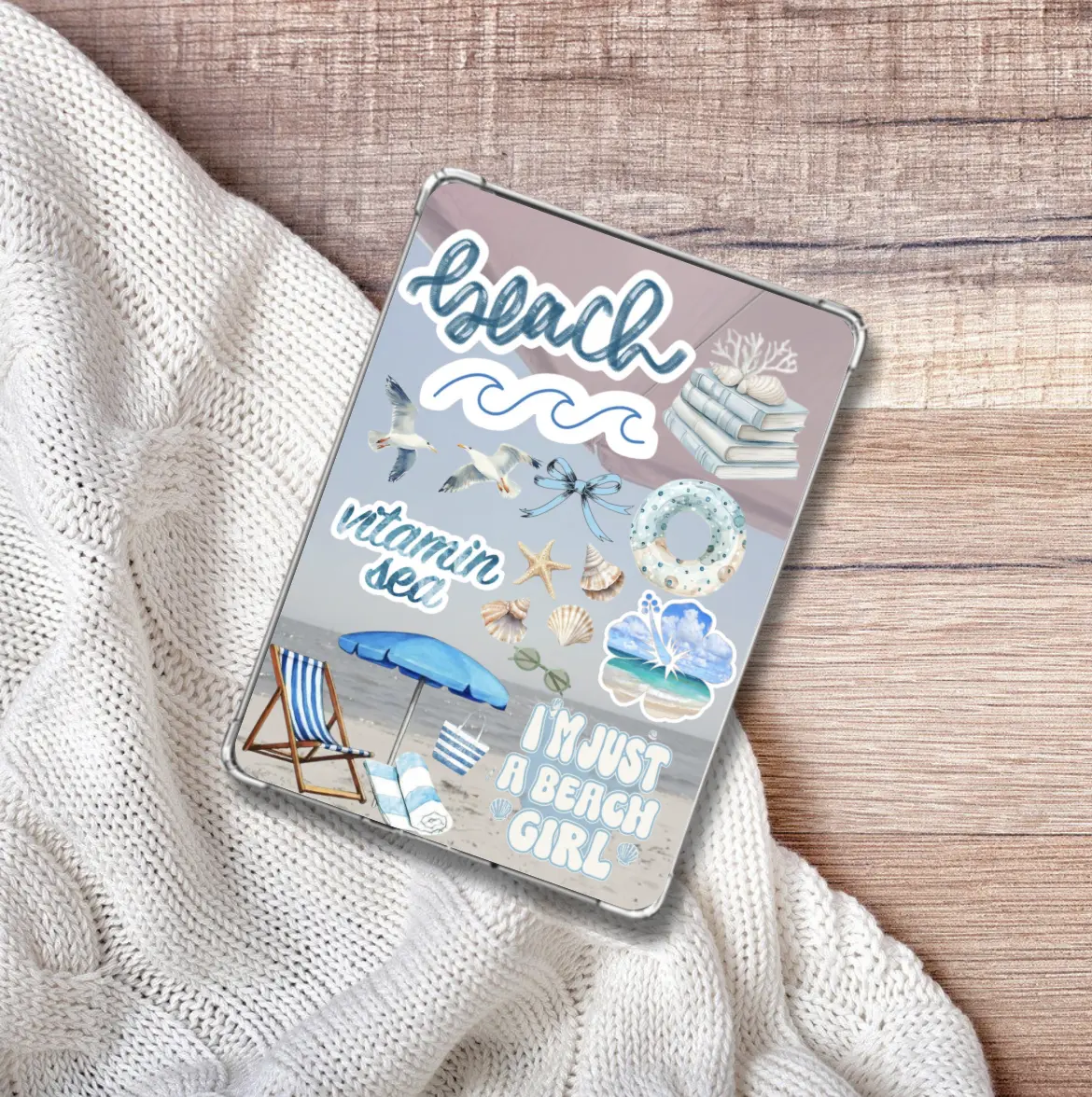 Vitamin Sea Kindle E-Reader Case Insert