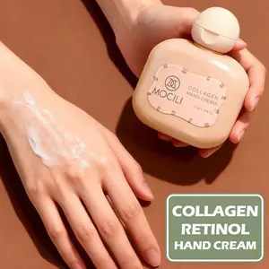 50g, Fragrant Moisturizing Hand Cream, With Retinol & Collagen, For Dry Hands Skin, Long-Lasting Hydration, Make Your Hand Skin Look Smoother, Refreshing Texture, For Women & Men