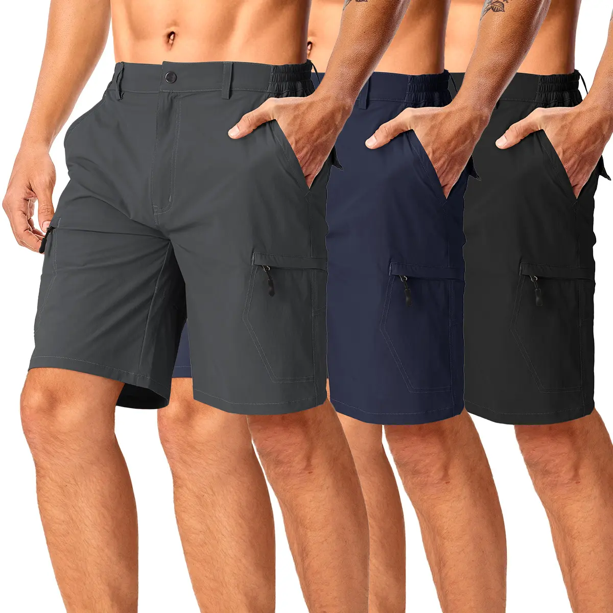 DARK GREY+NAVY+BLACK