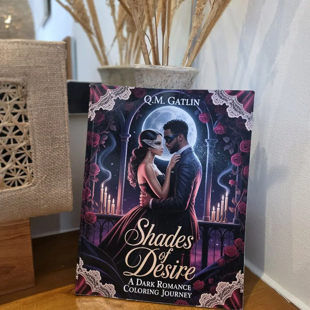 Shades of Desire: A Dark Romance Coloring Journey