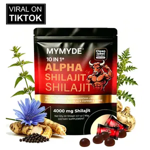 MYMYDE Alpha Shilajit Gummies: Apoyo diario de bienestar10en1