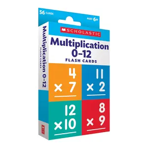 Flash Cards: Multiplication 0 - 12 - Educational Resource for Ages 0 - 12 - Original Product Title