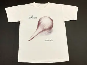Adrenaline Deftones Short Sleeve White 2345 XL Men T-Shirt