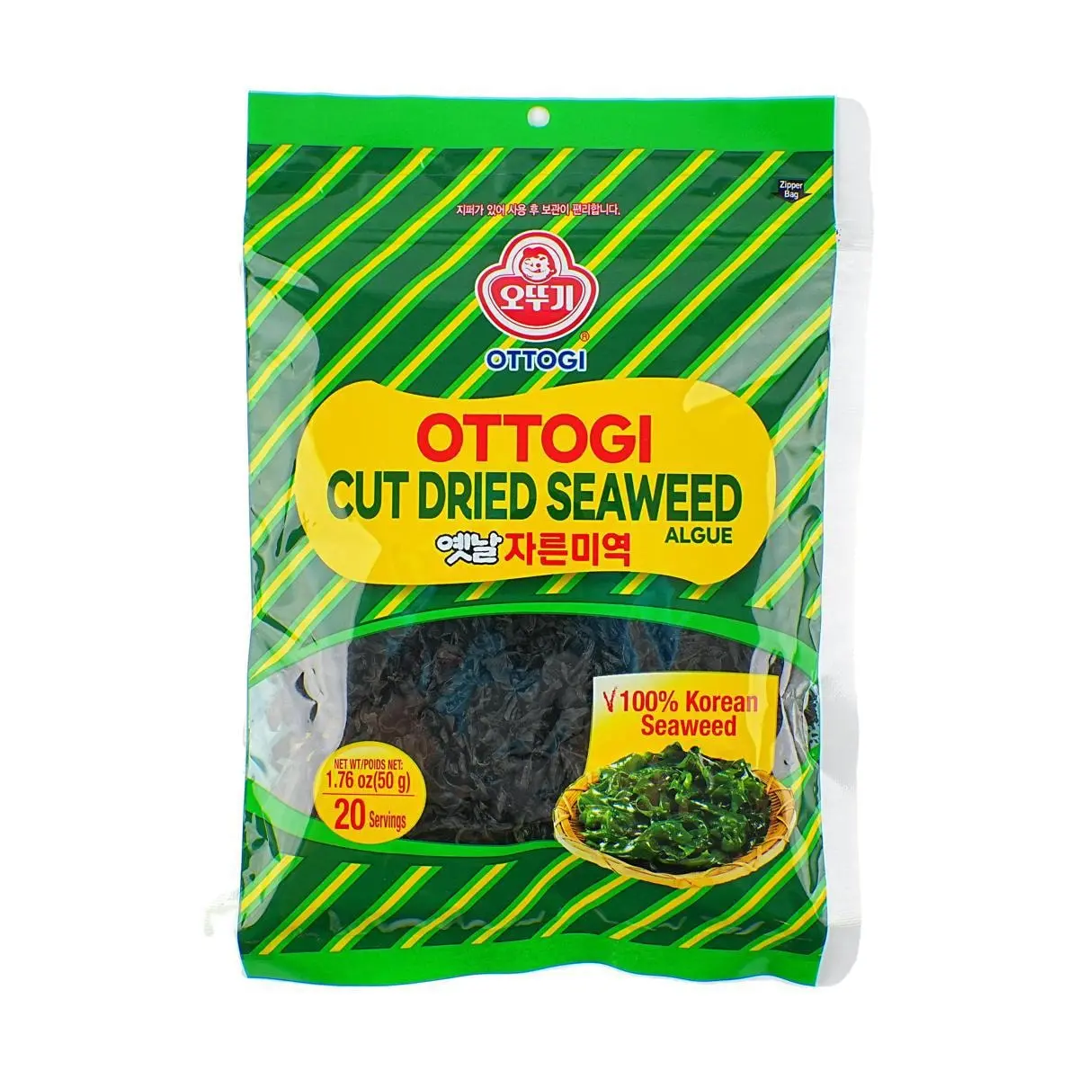 OTTOGI Dried Cut Seaweed,1.8 oz