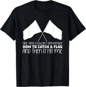 100% Cotton Marching Band Colorguard Flag Twirling Funny Color Guard T-Shirt
