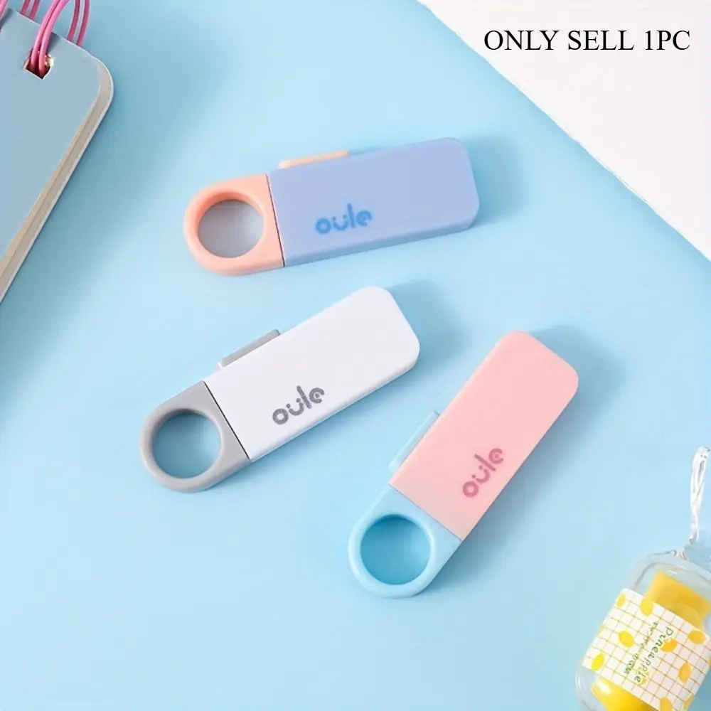 1pc Cute Color Mini Case Cutter, Portable Quick Case Cutter, Open Envelope Office Knife, Box Cutter