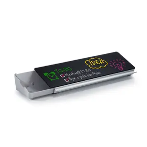 Audio-Visual Direct Desktop Buddy Glass Dry Erase White Board