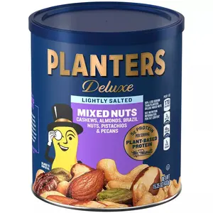 Planters Deluxe Lightly Salted Mixed Nuts-15.25oz Snack Protein