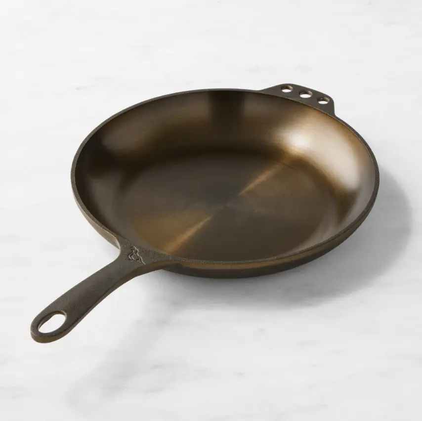 Smithey Seasoned Cast Iron Chef Skillets