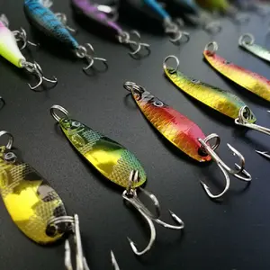 30-piece Ultimate Fishing Lure Set - High-grade ABS and Iron Spinner Baits, Spoon Baits, Hard Baits, for Bass, Trout, Perch, Walleye Fishing - Durable and Versatile