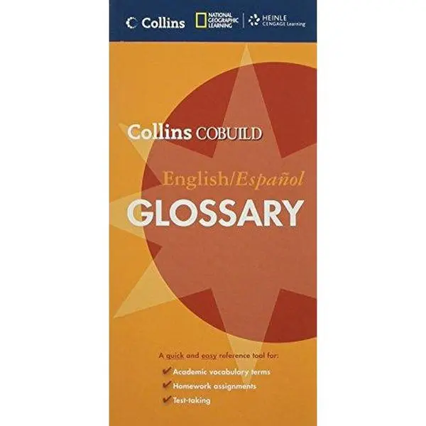 USED Book - Collins COBUILD English/Espanol Glossary (Collins COBUILD Dictionaries of English) by Collins COBUILD (Paperback) - english