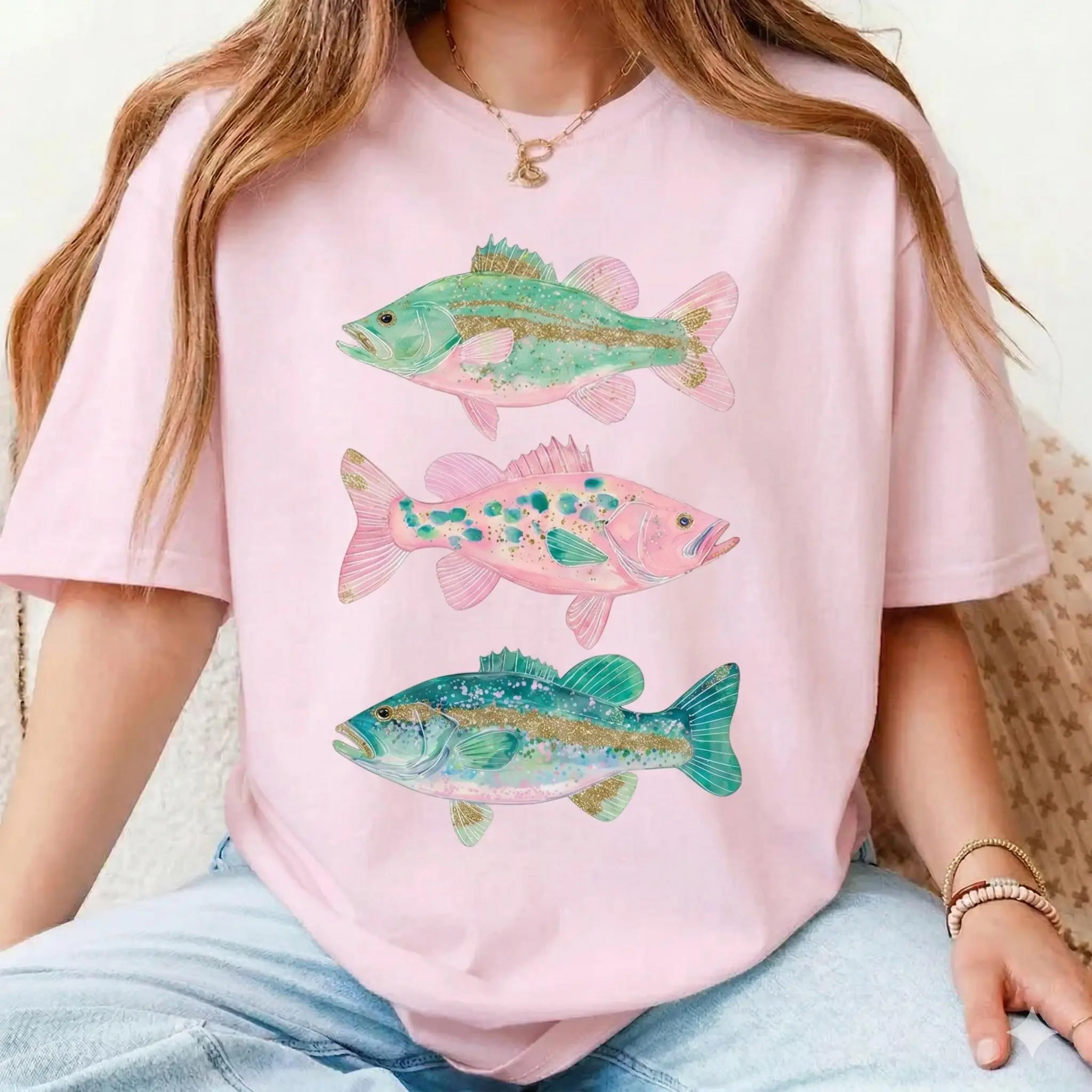 Comfort Colors® Pastel Bass Trio Oversized Tee