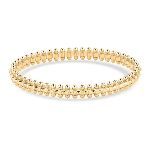 Bangle Bracelet in Goldtone (7.50 In)