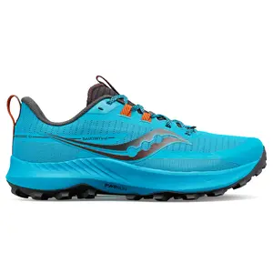 Saucony Mens Peregrine 13 Trail Running Sneakers Shoes - Blue