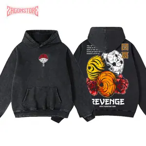 ZagonStore - Obito Uchiha - Naruto #68 - Hoodie T-Shirt, Obito Uchiha Hoodie, Naruto Anime Shirt, Vintage Anime Tee, Japanese Streetwear, Washed Anime Shirt, Anime Graphic Tee, Otaku Gift, Y2K Streetwear