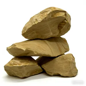 Edible Layered Yellow Kaolin Clay 100% Pure, No Additives, Hard Crisp, Cosmetic Grade, 200g(7oz)