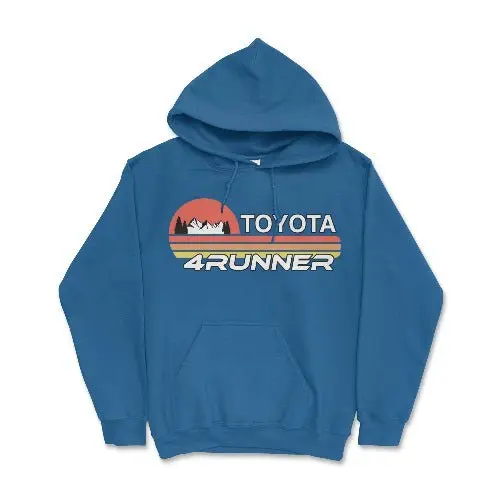 Toyota 4Runner Hoodie-Iconic Design and Rugged Style Merch Cotton Fabric hoodies