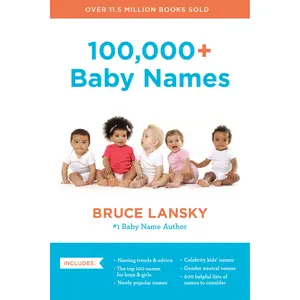 100,000+ Baby Names by Bruce Lansky [Paperback Book]