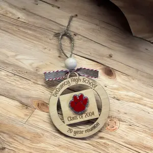 Reunion customized ornament