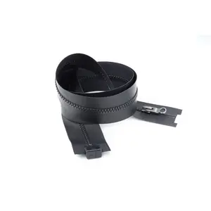 MagZip Waterproof Square #5 Separating Zipper.  MagZip makes zipping easier with an interlocking magnet in place of the pin and box.  MagZip is especially great for people with disabilities or dexterity challenges.      