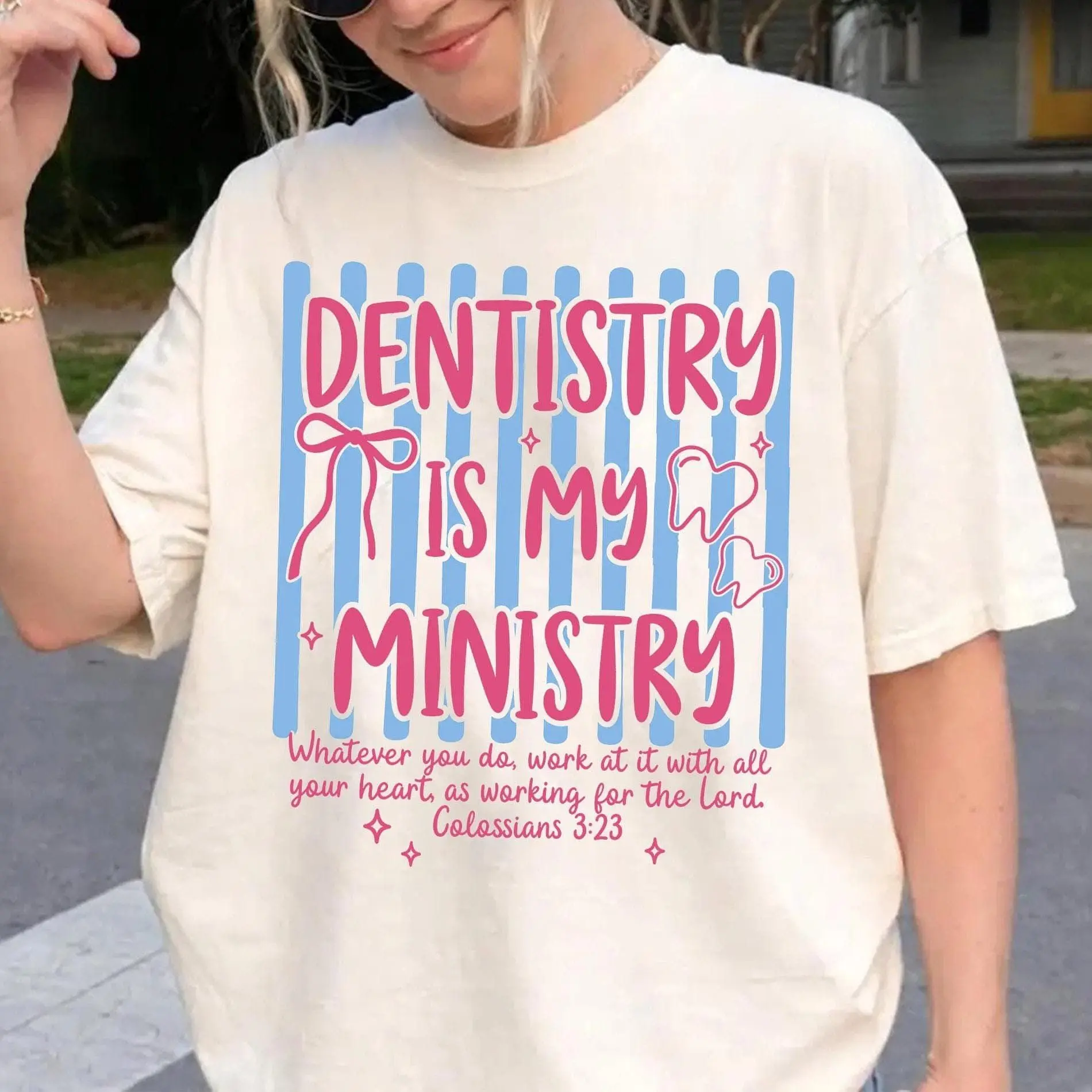 Dental T-Shirt, Sweatshirt & Hoodie – Ortho Assistant, Dental Hygienist, Orthodontic Nurse Sweater, Dental Student Graduation Gift