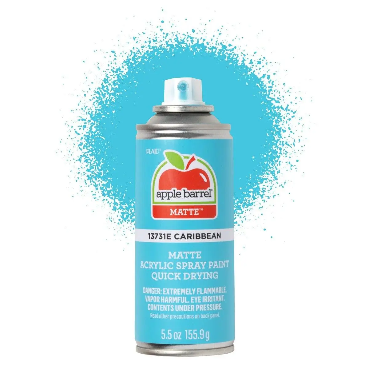 Apple Barrel Matte Acrylic Spray Paint - Caribbean - 13731E