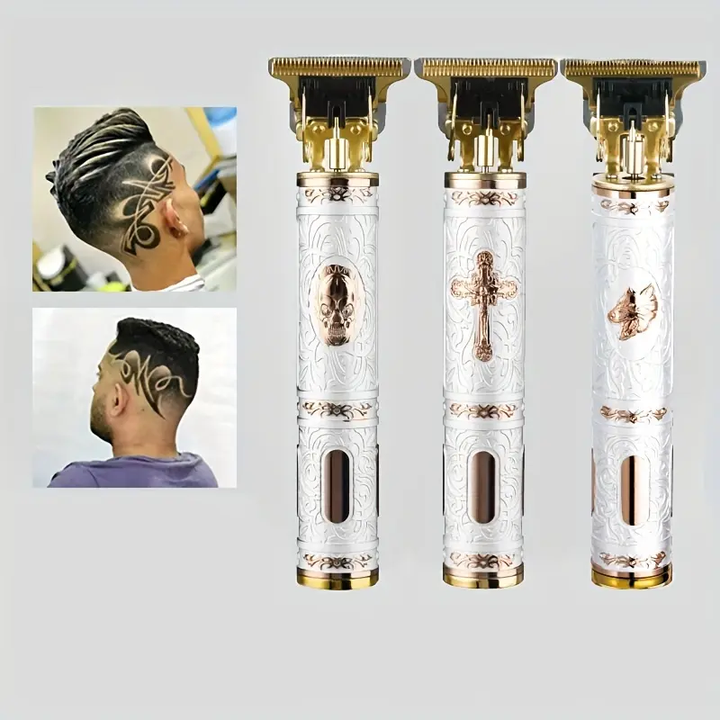 Hair Cutting Tool, Rechargeable Hair Clipper for Men Barber Professional Hair Machine Shaving Haircuts Trimmer Beard Cordless Clipper Body Trimmer
