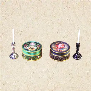 sets of retro mini sewing kits in a 1:6 scale and the Candlestick Collector's Edition modular dollhouse decorations (including decorations and accessories)