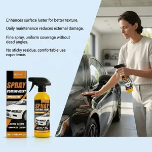 Hikmarion Car Spray Coating Agent, Protective Coating, Exterior Paint Renewal Maintenance Cleaning Rust Removal Brightening, Automotive Care Solution