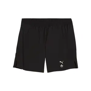 PUMA Mens X Alex Toussaint Run Velocity 5 Inch Athletic Shorts Casual Bottoms Casual - Black
