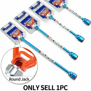 Long Handle Blue Urinal Spray Nozzle Seat, High-Quality Replacement Parts, Easy Installation Design, Durable & Reliable Performance