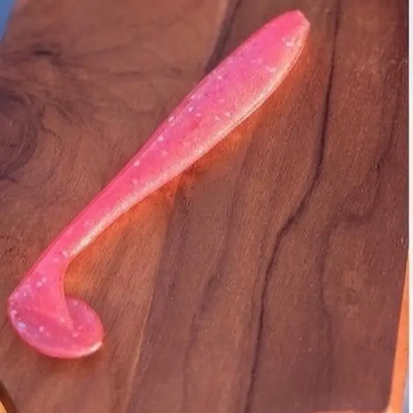 3.5in “PINK SLIP” Paddle Tail Fishing Lure, Versatile Soft Plastic Bait for Freshwater and Saltwater Fishing