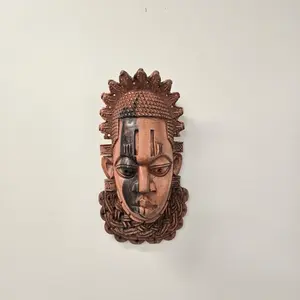 Benin King - African Wood Sculpture