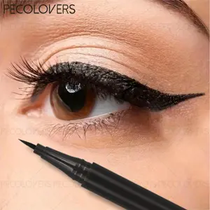 1pc  Long-Lasting Brown Eyeliner Pen - Sweat-Proof & Smudge-Resistant Formula, Versatile for Thin to Thick Lines, Beginner-Friendly Precision Tip, Perfect for Daily Commute & Travel Kit - Waterproof Eye Liner