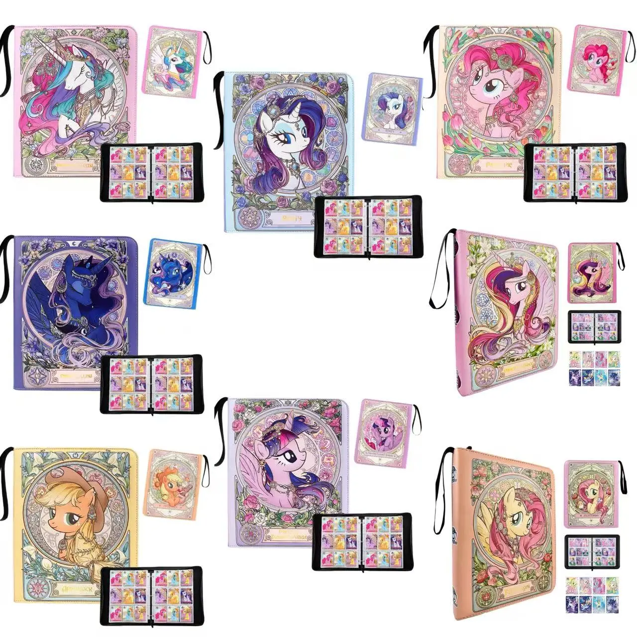 【Binder】MLP My Little Pony starry Hidden AR pony binders