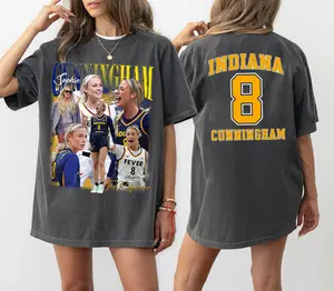 Vintage Sophie 8 Basketball 2 side Shirt, Sophie Cunningham American Basketball Guard Tee