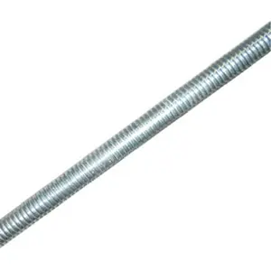 212 MAIN Zinc Plated Threaded Bolt Coarse Thread Steel Rod, 0.25-20 x 72 in., Pack of 5 (Boltmaster 11010)