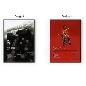 [Sale Up To 40%] [Unframe] d4vd Album Posters, Indie Pop Alternative Wall Art, Sad Bedroom Music Aesthetic Decor, Modern Album Cover Artwork, Gift for Fans