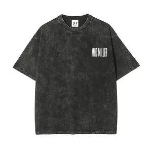 Vintage Washed 100% Cotton Mac Miller Tiny Desk Concert T‑Shirt, Retro Hip Hop Music Double‑Sided Graphic Tee, Unisex Streetwear Top, Ideal Gift for Fans