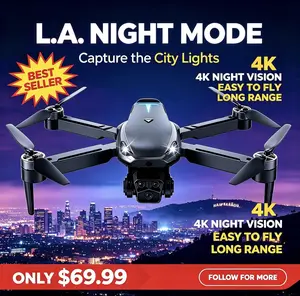2026 M8 Pro Drone – 4K EIS Camera, GPS & 5G WiFi FPV, Brushless Motor, Optical Flow Hover, Smart Obstacle Avoidance, Auto Return, 360° Stunt Roll, Dual Batteries Included
