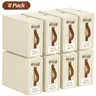 King Size Bed Sheet Organizer Box for Linen Closet, Dual Zipper, Full Seal, Leather Accent Home Decor, Handle, Closet Organizer for Bedding, Queen King Sheets, Pillowcase Organizer, Classic Foldable Rectangle Transparent, ADHD Gift