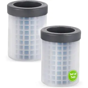 Mini Ice Cylinder- Squeeze & Release, Compact Small Ice Cup, Portable Silicone Ice Cube Maker