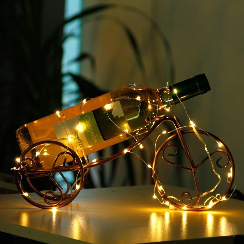 30/100Pcs Twinkle Lights Battery Operated, Three lighting modes，Festival Decorations  Mason Jars Lights Crafting, Firefly Lights DIY Decoration, Party (Warm White) Christmas Ornaments