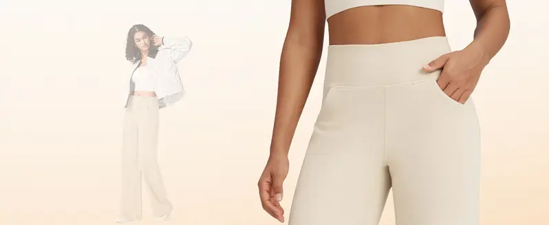Flexible four-way stretch pants fabric